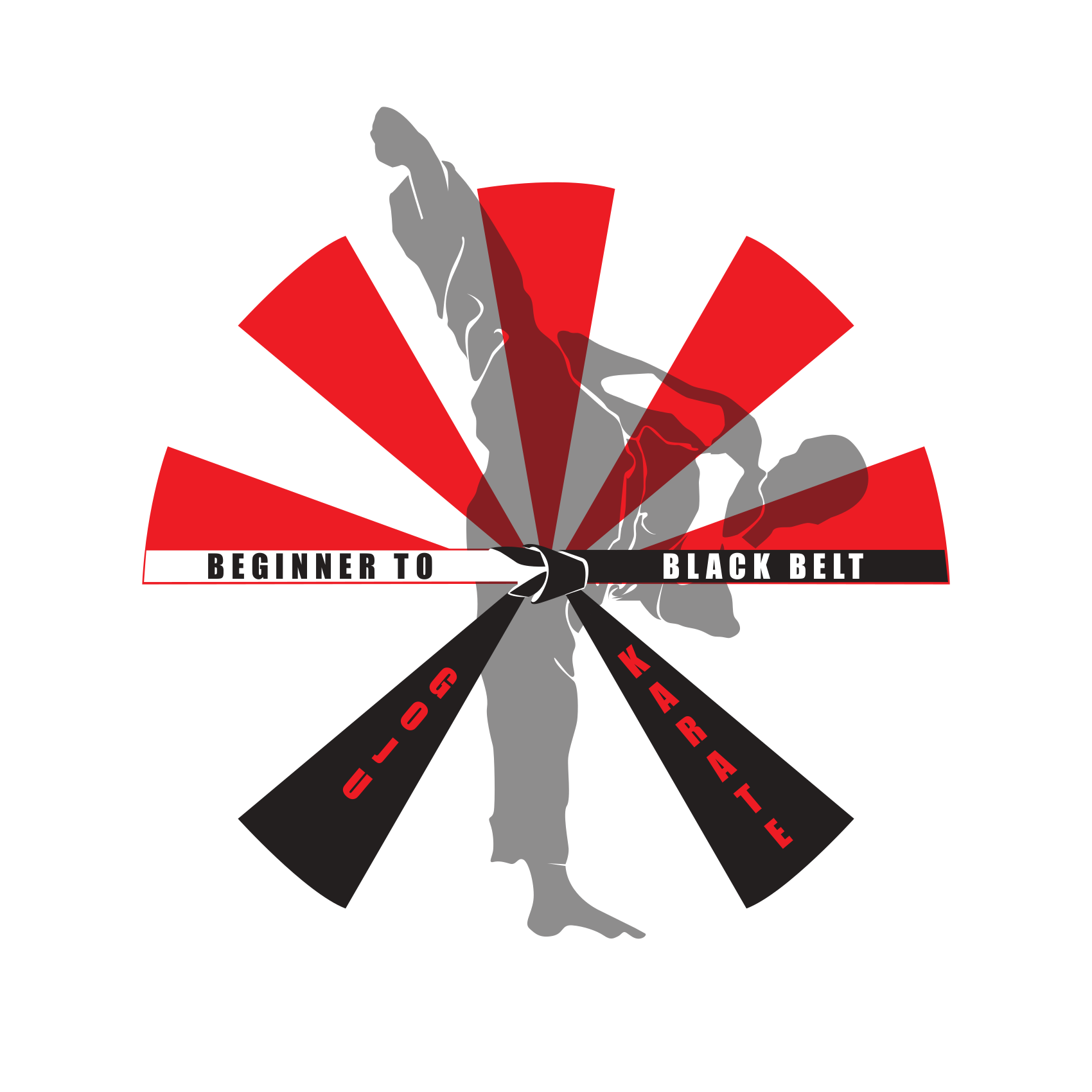 Beginner to Black Belt - Goju Karate Logo